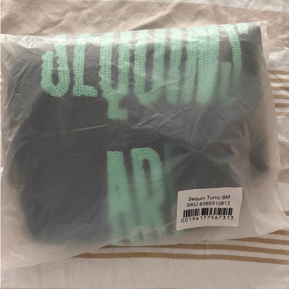 Taylor Swift NWT (bag) | black "Sequins Are Forever" tunic dress  | size Small - Picture 2 of 7